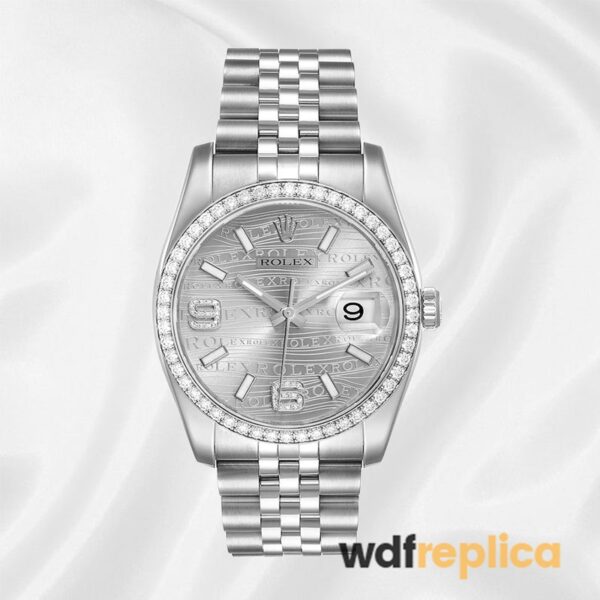 Rolex Datejust 116244SWDAJ Men's 36mm Bracelet - Image 2