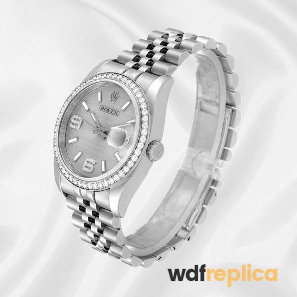 Rolex Datejust 116244SWDAJ Men's 36mm Bracelet - Image 3